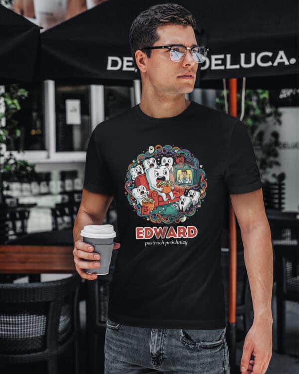 1608 (16) Koszulka Dentysta Personalizowana Ilustracyjna