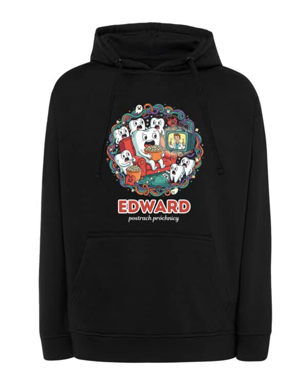 1608 (17) Bluza z kapturem Dentysta Personalizowana Ilustracyjna