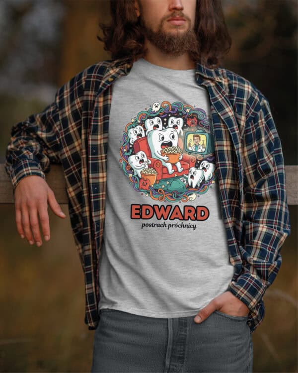 1608 (6) Koszulka Dentysta Personalizowana Ilustracyjna