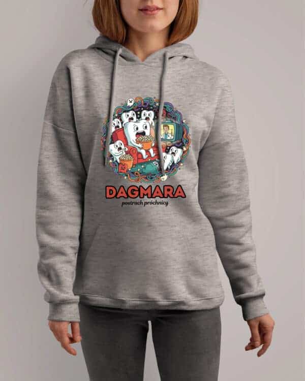1608 (9) Bluza z kapturem <br>Dentysta Personalizowana Ilustracyjna
