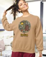 1609 (11) Bluza bez kaptura Budowniczy <br>Personalizowana Ilustracyjna