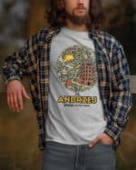 1609 (6) Koszulka Budowniczy Personalizowana Ilustracyjna