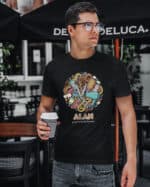 1611 (15) Koszulka Fryzjer Personalizowana Ilustracyjna