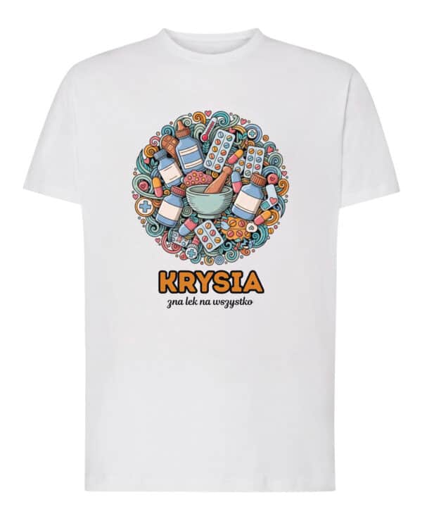 1612 (1) Koszulka Aptekarz Personalizowana Ilustracyjna
