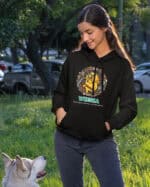 1613 (17) Bluza z kapturem <br>Górnik Personalizowana Ilustracyjna