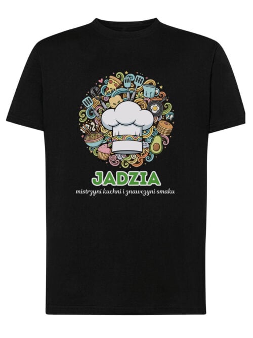1614 (13) Koszulka Kucharz Personalizowana Ilustracyjna