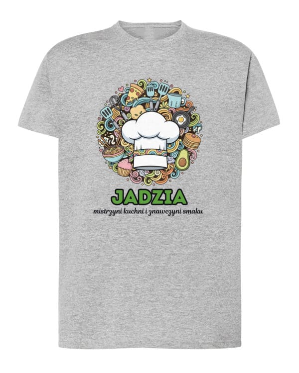 1614 (4) Koszulka Kucharz Personalizowana Ilustracyjna