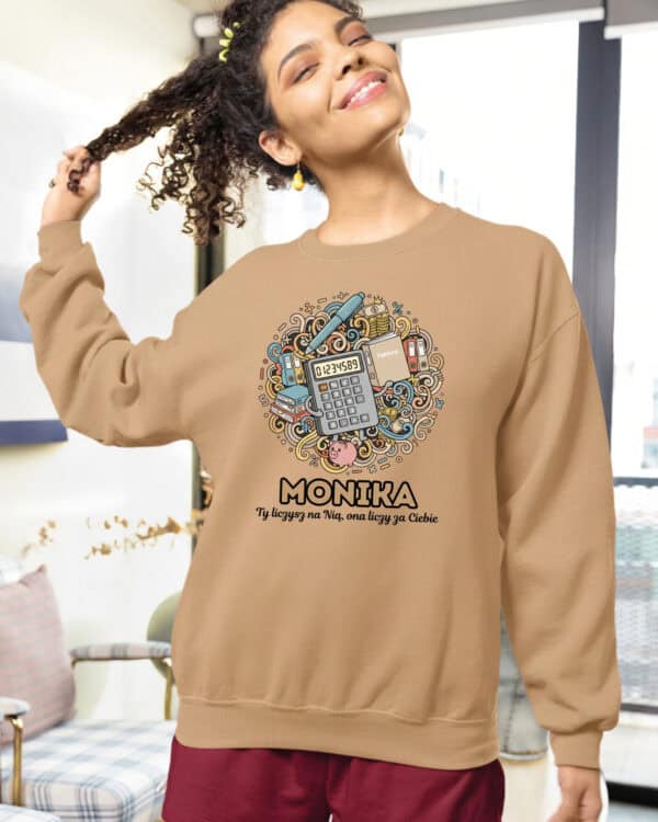 1617 (11) Bluza bez kaptura Księgowy <br>Personalizowana Ilustracyjna