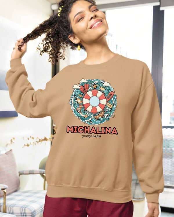 1619 (11) Bluza bez kaptura Ratownik <br>Personalizowana Ilustracyjna