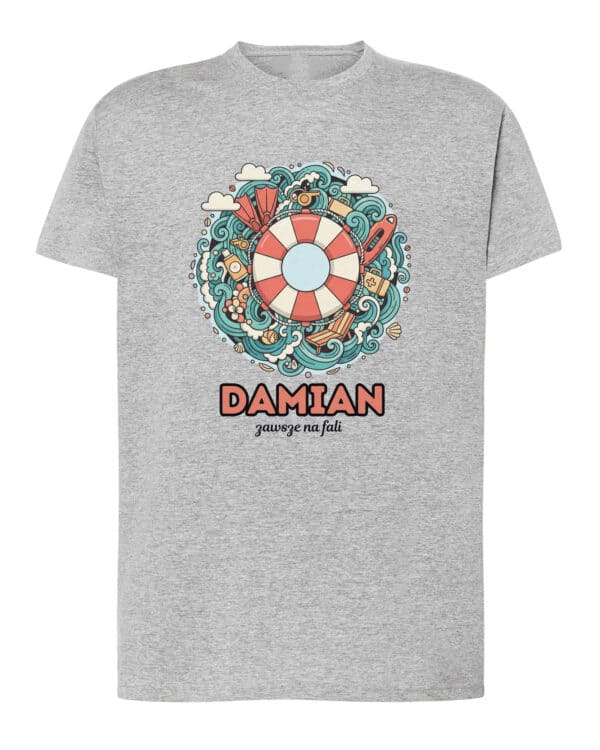 1619 (4) Koszulka Ratownik Personalizowana Ilustracyjna