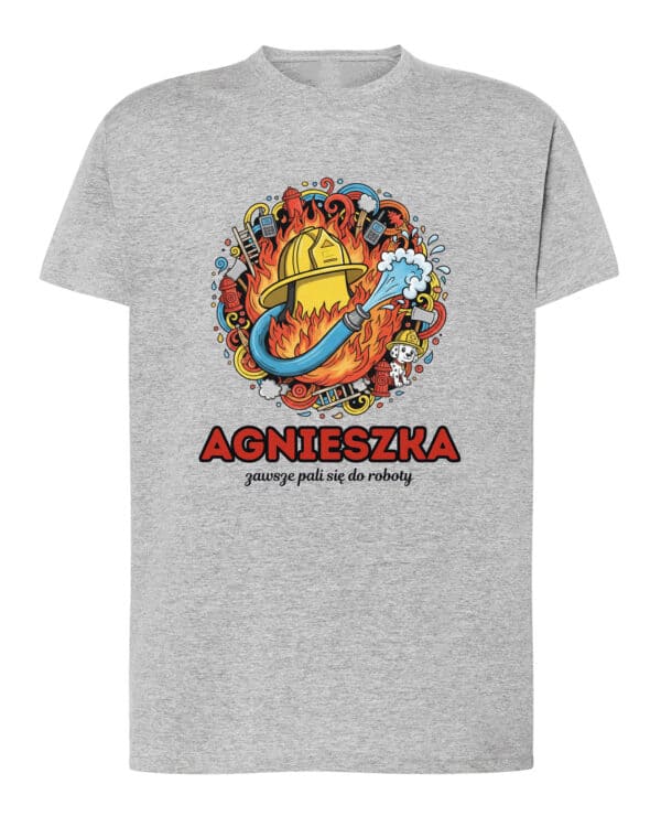 1620 (4) Koszulka Strażak Personalizowana Ilustracyjna