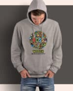 1621 (9) Bluza z kapturem dla Szefa <br>Personalizowana Ilustracyjna