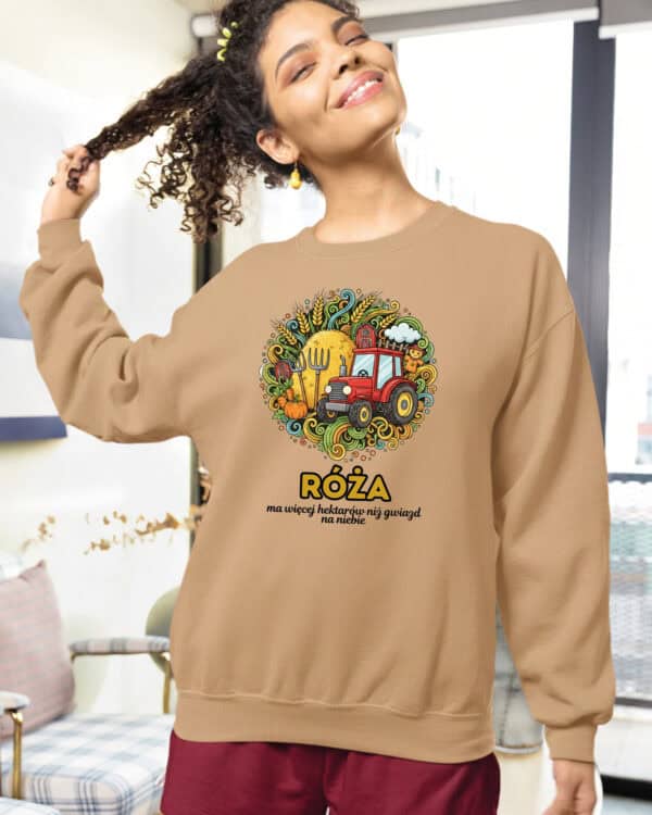 1622 (11) Bluza bez kaptura Rolnik <br>Personalizowana Ilustracyjna