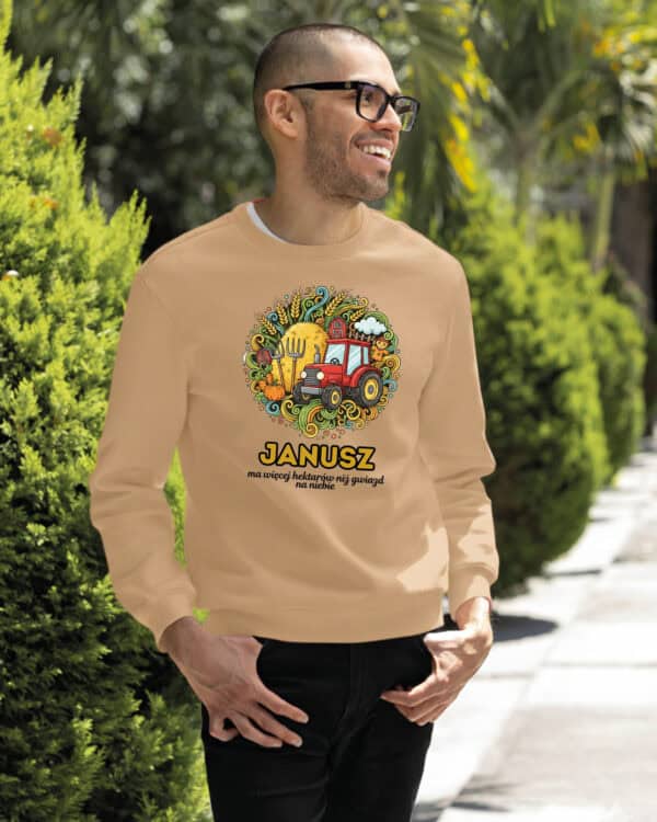 1622 (12) Bluza bez kaptura Rolnik <br>Personalizowana Ilustracyjna