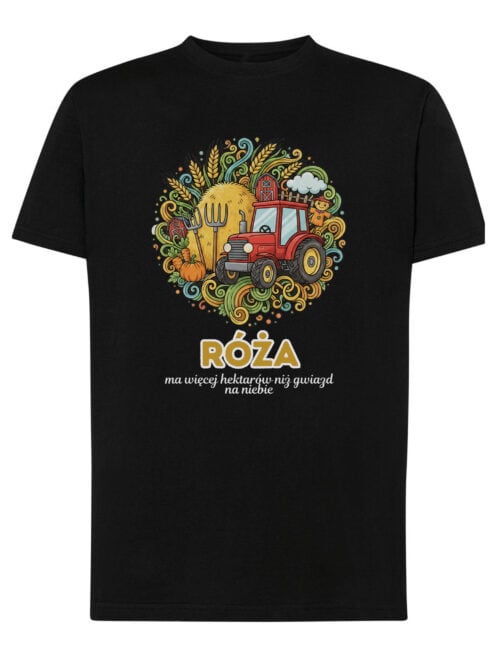 1622 (13) Koszulka Rolnik Personalizowana Ilustracyjna