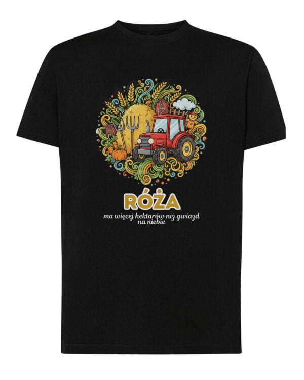 1622 (13) Koszulka Rolnik Personalizowana Ilustracyjna