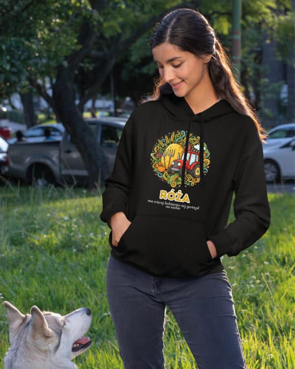 1622 (17) Bluza z kapturem <br>Rolnik Personalizowana Ilustracyjna
