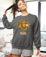 1623 (26) Bluza bez kaptura Pszczelarz <br>Personalizowana Ilustracyjna