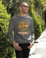 1623 (27) Bluza bez kaptura Pszczelarz <br>Personalizowana Ilustracyjna