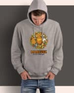 1623 (9) Bluza z kapturem <br>Pszczelarz Personalizowana Ilustracyjna