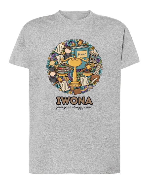 1624 (4) Koszulka Prawnik Personalizowana Ilustracyjna