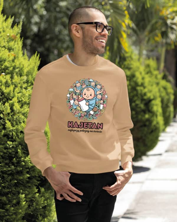 1625 (12) Bluza bez kaptura Położna <br>Personalizowana Ilustracyjna