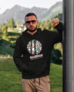 1625 (18) Bluza z kapturem <br>Położna Personalizowana Ilustracyjna