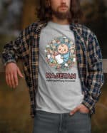 1625 (6) Koszulka Położna Personalizowana Ilustracyjna