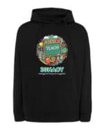 1626 (16) Bluza z kapturem Nauczyciel Personalizowana Ilustracyjna