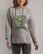 1626 (8) Bluza z kapturem <br>Nauczyciel Personalizowana Ilustracyjna