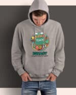 1626 (9) Bluza z kapturem <br>Nauczyciel Personalizowana Ilustracyjna