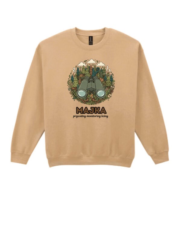 1627 (10) Bluza bez kaptura Leśniczy <br>Personalizowana Ilustracyjna