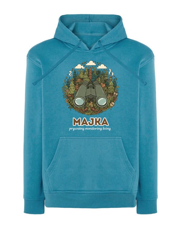 1627 (19) Bluza z kapturem <br>Leśniczy Personalizowana Ilustracyjna