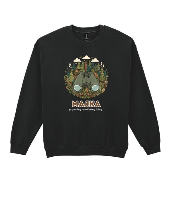 1627 (22) Bluza bez kaptura Leśniczy Personalizowana Ilustracyjna