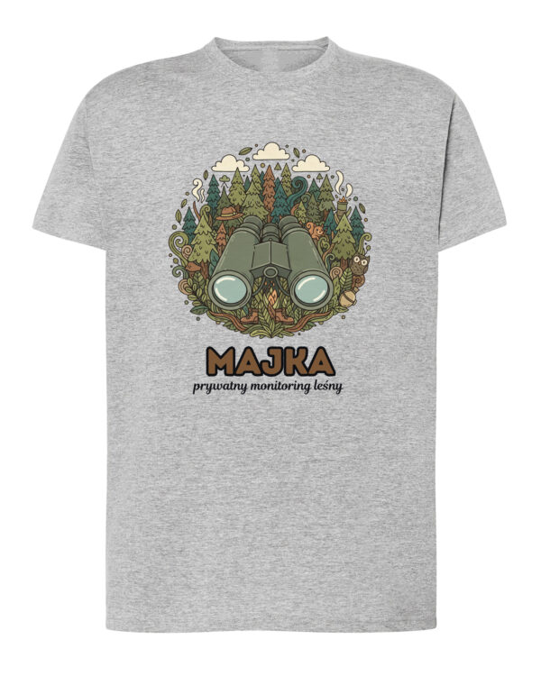 1627 (4) Koszulka Leśniczy Personalizowana Ilustracyjna