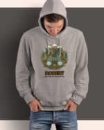 1627 (9) Bluza z kapturem <br>Leśniczy Personalizowana Ilustracyjna