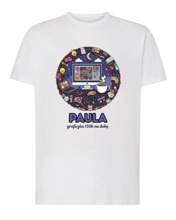 1628 (1) Koszulka Grafik Personalizowana Ilustracyjna