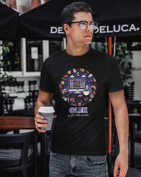 1628 (15) Koszulka Grafik Personalizowana Ilustracyjna