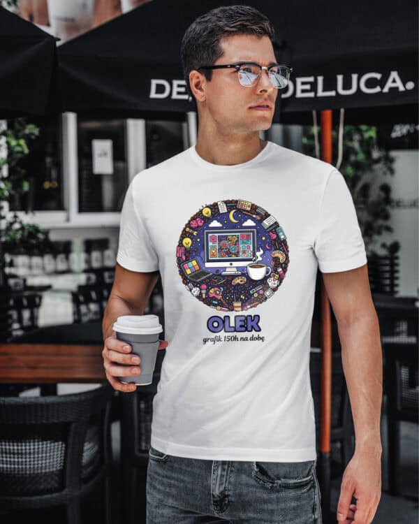 1628 (3) Koszulka Grafik Personalizowana Ilustracyjna