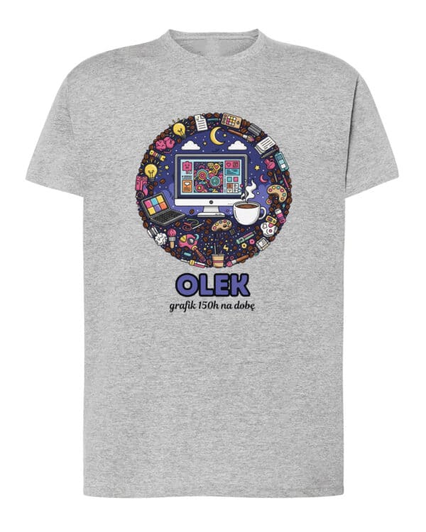 1628 (4) Koszulka Grafik Personalizowana Ilustracyjna