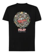 1629 (13) Koszulka Kierowca Personalizowana Ilustracyjna