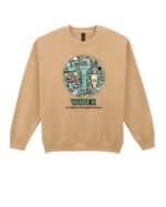 1630 (10) Bluza bez kaptura Hydraulik <br>Personalizowana Ilustracyjna