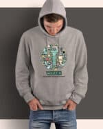 1630 (9) Bluza z kapturem <br>Hydraulik Personalizowana Ilustracyjna