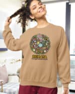 1634 (11) Bluza bez kaptura Kwiaciarnia <br>Personalizowana Ilustracyjna