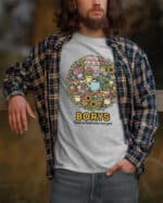 1634 (6) Koszulka Kwiaciarnia Personalizowana Ilustracyjna