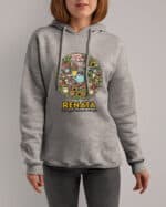 1634 (8) Bluza z kapturem <br>Kwiaciarnia Personalizowana Ilustracyjna