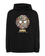 1635 (16) Bluza z kapturem Bibliotekarz Personalizowana Ilustracyjna