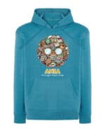 1635 (19) Bluza z kapturem <br>Bibliotekarz Personalizowana Ilustracyjna