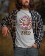 1636 (6) Koszulka Cukiernik Personalizowana Ilustracyjna