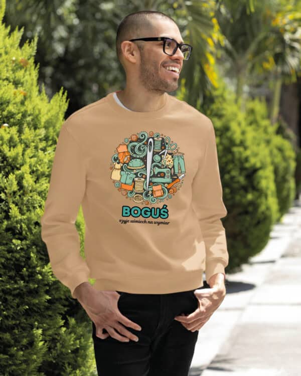 1638 (12) Bluza bez kaptura Krawiec <br>Personalizowana Ilustracyjna